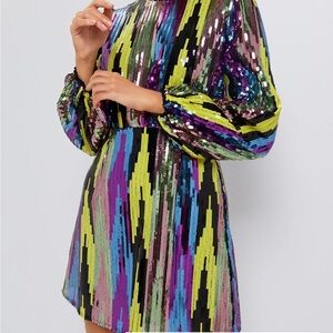 Tuckernuck Pomander Place Multi Sequin Lola Dress
